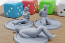 Hostages and Captives - 28mm/32mm Scale 3D Printed Miniatures for Miniature Wargaming & Tabletop RPGs