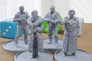 Secret Service Agents - 28mm/32mm Scale 3D Printed Miniatures for Miniature Wargaming & Tabletop RPGs