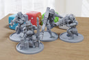 Jungle Fighter Laser Cannon Babes - 28mm/32mm Scale 3D Printed Miniatures Tabletop Wargaming