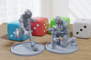 Underhive Workers & Industrial Laborers - 28mm/32mm Scale 3D Printed Miniatures Tabletop Wargaming