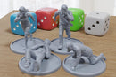Gassed Civilians Set | Chemical Attack Casualties | 28mm/32mm Scale Modern Wargaming Minifigures