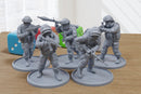 Modern Russian Infantry Squad | 28mm/32mm Scale Modern Wargaming Minifigures