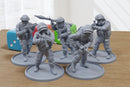 Modern Russian Infantry Squad | 28mm/32mm Scale Modern Wargaming Minifigures