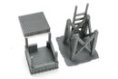 Wooden Field Watch Tower | Military Guard Tower - 3D Printed Miniature Wargaming Terrain