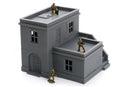 Tobruk Urban House WWII - DST1 – North Africa Desert War Building – 3D Printed Military Building