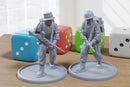 South African Defence Force Bren Gun Team - Miniature Tabletop Wargaming - 3D Printed 28mm / 32mm Minifigures
