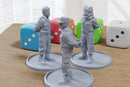 South African Defence Force Prisoners - Miniature Tabletop Wargaming - 3D Printed 28mm / 32mm Minifigures