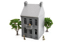 Dunkirk Row House DST2 - 3D Printed Miniature Wargaming Terrain