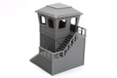 NATO Watch Tower | Cold War Military Guard Tower - 3D Printed Miniature Wargaming Terrain