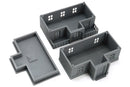 Tobruk WWII Buildings Set – 4 North Africa Desert Buildings – 3D Printed Wargaming Terrain