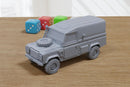 Land Rover Defender 110 Wolf - Modern War - 3D Printed Miniature Wargaming Combat Vehicle