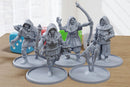 Hooded Outlaw Bowmen Miniatures – 28mm & 32mm Medieval Fantasy Archers