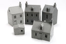 Destroyed or Intact - Normandy French Village Set (VOLUME 2) - Tabletop Wargaming WW2 Terrain | Miniature 3D Printed Model | Flames of War
