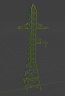 High Voltage Power Tower – Zona Alfa / Cold War in the East - 3D Printed Miniature Wargaming Terrain 28mm / 20mm / 15mm Scale