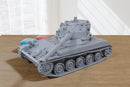 AMX-13/75 French Light Tank – 75mm Gun – Cold War Military Vehicle - 3D Printed Miniature Wargaming Vehicle
