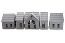 Yaniv Railway Station – 3D Printed Zona Alfa Terrain – STALKER Post-Apocalyptic Wargaming Building – Modular Industrial Scenery