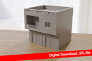 Magasin Arab Urban House DH 1 - Téléchargement numérique (fichiers STL) pour impression 3D