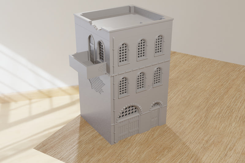 Arab Urban Houses Set - Digital Download .STL Files for 3D Printing