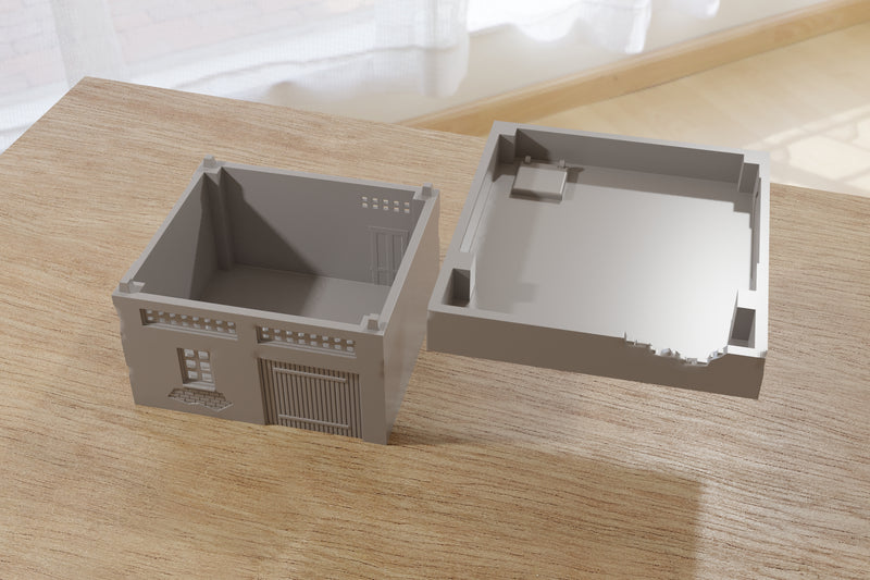 Arab Urban Houses Set - Digital Download .STL Files for 3D Printing