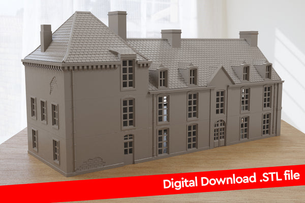 Chateau st Come Brevile - Digital Download .STL Files for 3D Printing
