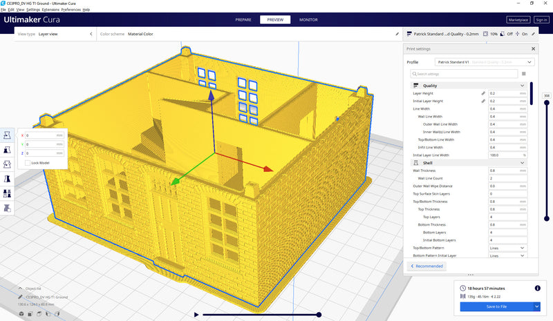 Niederländisches Stadtset „Veghel“ – Digitaler Download. STL-Dateien für den 3D-Druck