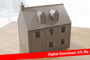 French Village Set - Digital Download .STL File for 3D Printing