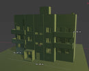 ZONA ALFA Soviet Apartment Tower Typ1 - Digital Download .STL File for 3D Printing