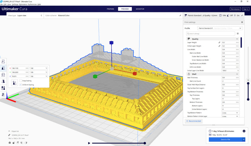 Niederländisches Stadtset „Veghel“ – Digitaler Download. STL-Dateien für den 3D-Druck