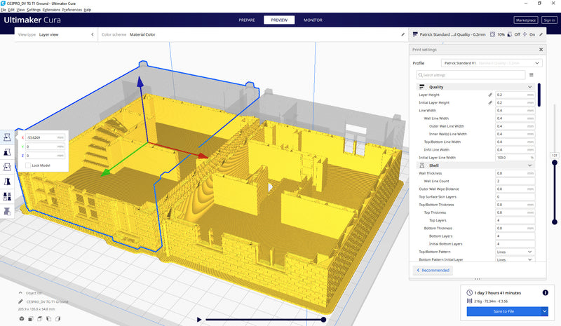 Niederländisches Stadtset „Veghel“ – Digitaler Download. STL-Dateien für den 3D-Druck