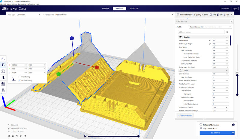 Dutch Town Set "Veghel" - Digital Download .STL Files for 3D Printing