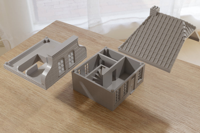 Dutch Town Set "Veghel" - Digital Download .STL Files for 3D Printing