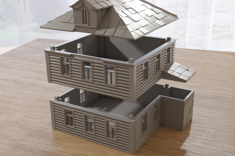 Soviet Village Set 1.0 - Digital Download .STL Files for 3D Printing