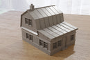 Soviet Dacha Eastern Front House - Digital Download .STL Files for 3D Printing