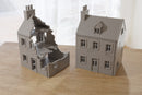 Normandy Cottage DS-T5 (French Village VOLUME 2) - Intact & Destroyed - Digital Download .STL Files for 3D Printing