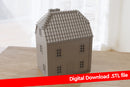 German House DST2 - Digital Download .STL Files for 3D Printing