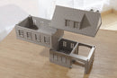 Maison de village allemande DST1 - Téléchargement numérique (fichiers STL) pour impression 3D