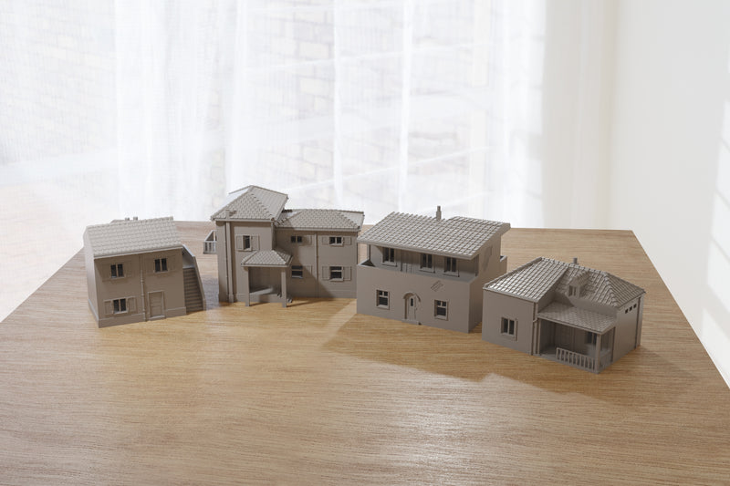 Italian Village Collection - Digital Download .STL Files for 3D Printing