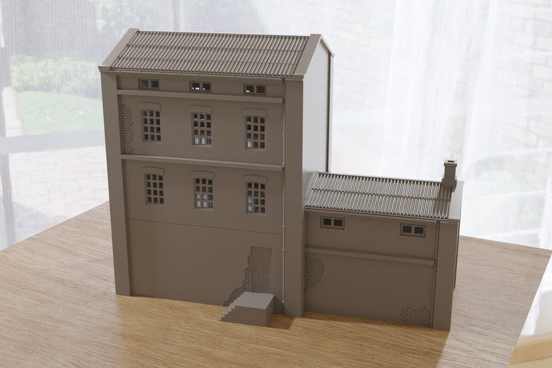 Mill - Tabletop Wargaming WW2 Terrain | Miniatur-3D-gedrucktes Modell | Zona Alfa – Flames of War – Befehlskette