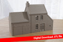 French Farmhouse - Digital Download .STL Files for 3D Printing