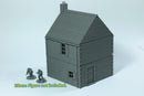 Maison de village normande type 2 – Terrain de jeu de guerre sur table de la Seconde Guerre mondiale | Modèle miniature imprimé en 3D (15 mm, 20 mm, 28 mm)