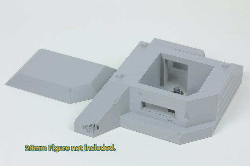 Regelbau 667 German Bunker - Digital Download .STL file for 3D Printing