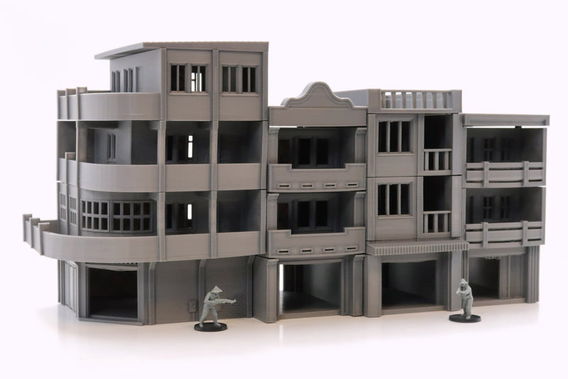 Vietnam Urban Buildings - Digitaler Download .STL-Dateien für den 3D-Druck