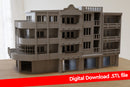 Vietnam Urban Buildings - Digital Download .STL Files for 3D Printing