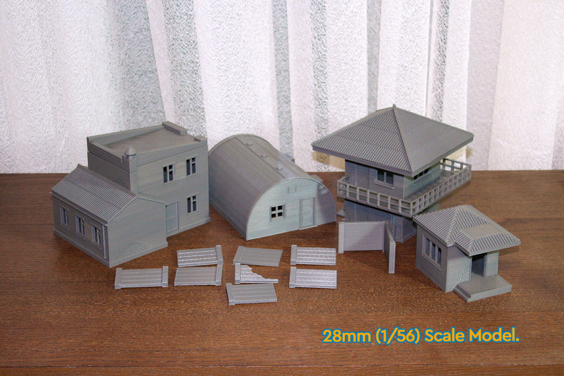 East European Military Outpost (Set) - Digital Download .STL Files for 3D Printing