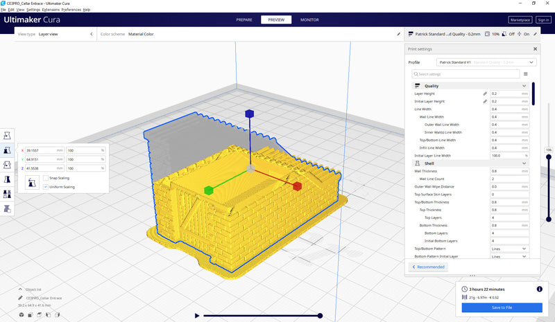 Sowjetisches Dorf-Set 1.0 – Digitaler Download. STL-Dateien für den 3D-Druck