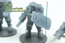 Exosuit Tactical Squad 28mm/32mm Five Minifigures - Modern Wargaming Miniature for Tabletop RPG
