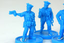 NYPD Policemen Team - Modern Wargaming Miniatures for Tabletop RPG - 20mm / 28mm / 32mm Scale Minifigures