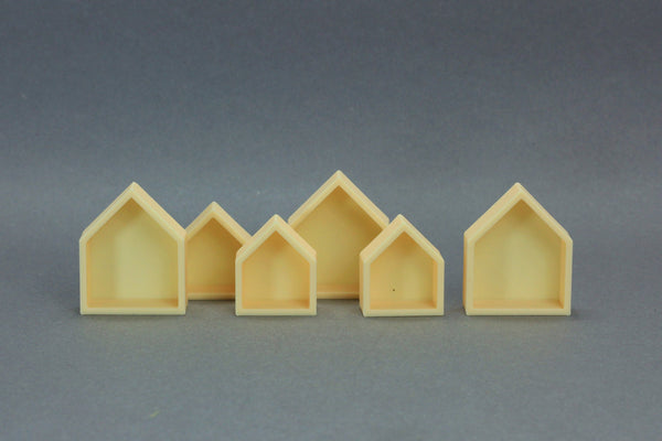 Little Houses Wall Deco 1:12 Dollhouse Miniature Furniture