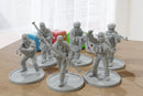 OPFOR - Opposing Forces - Middle East Squad - 20mm - 28mm - 32mm Scale Minifigures - Modern Wargaming Miniatures for Tabletop RPG