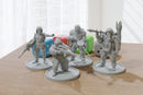 Stalkers Bravo Squad - ZONA ALFA - 20mm - 28mm - 32mm Scale Minifigures - Modern Wargaming Miniatures for Tabletop RPG
